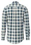 Fynch-Hatton Modern Check Mix Button Down Overhemd Grasgroen