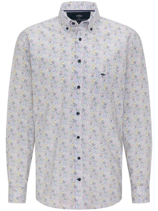 Fynch-Hatton Modern Fine Floral Multicolor Fantasy Shirt
