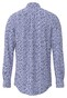 Fynch-Hatton Modern Mini Flower Pattern Shirt Soft Blue