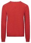 Fynch-Hatton Modern O-Neck Merino Pullover Ruby Red