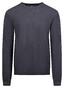 Fynch-Hatton Modern O-Neck Merino Pullover Steel