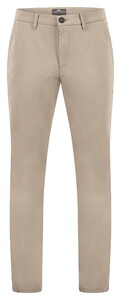 Fynch-Hatton Modern Uni Color Cotton Stretch Pants Khaki