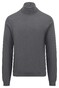 Fynch-Hatton Modern Uni Color Rollneck Merino Pullover Steel