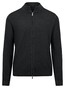 Fynch-Hatton Modern Zip Cardigan Merino Black