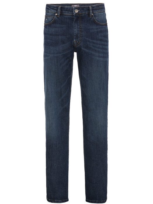 Fynch-Hatton Mombasa 5-Pocket Denim Jeans Donker Blauw