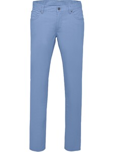 Fynch-Hatton Mombasa Garment Dyed Stretch Pants Blue