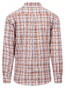 Fynch-Hatton Multi Combi Check Herringbone Overhemd Flame