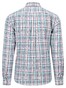 Fynch-Hatton Multi Combi Check Herringbone Shirt Grass Green