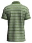 Fynch-Hatton Multi Fine Stripe Pattern 2-Tone Poloshirt Leaf Green