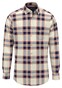 Fynch-Hatton Multi Flanel Check Button Down Overhemd Flame