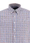 Fynch-Hatton Multi Mini Checks Overhemd Midden Blauw