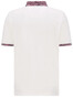 Fynch-Hatton Multicolored Collar Polo White-Thistle
