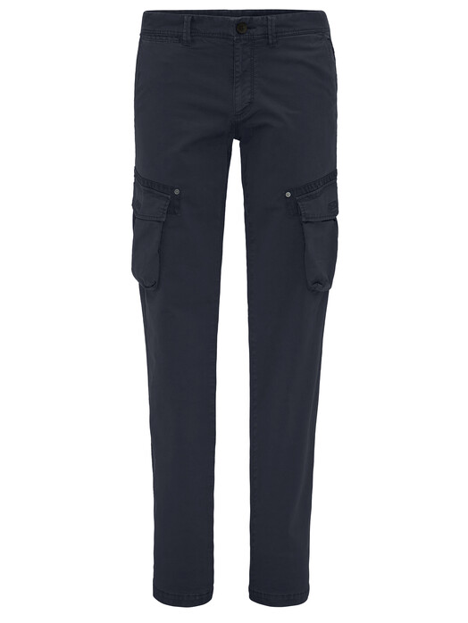 Fynch-Hatton Namibia Cargo Garment Dyed Pants Navy