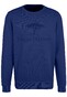 Fynch-Hatton O-Neck Chest Logo CmiA Cotton made in Africa Pullover Ink