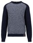 Fynch-Hatton O-Neck Colorblock Pullover Navy