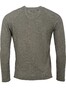 Fynch-Hatton O-Neck Cotton Linen Pullover Olive