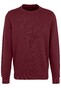 Fynch-Hatton O-Neck Cotton made in Africa CmiA Pullover Merlot
