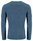 Fynch-Hatton O-Neck Donegal Knit Merino Blend Pullover Dolphin