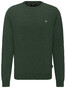 Fynch-Hatton O-Neck Elbow Patches Pullover Basil