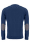 Fynch-Hatton O-Neck Elbow Patches Pullover Night