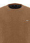 Fynch-Hatton O-Neck Elbow Patches Trui Coffee
