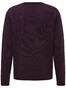 Fynch-Hatton O-Neck Fancy Garment Dyed Pullover Acai