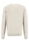 Fynch-Hatton O-Neck Fine Knit Cotton Pullover Off White