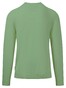 Fynch-Hatton O-Neck Fine Knit Pullover Soft Green
