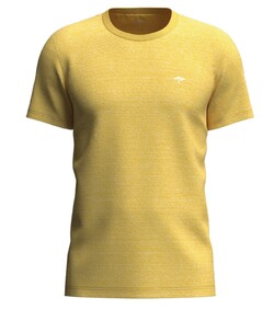Fynch-Hatton O-Neck Fine Stripes T-Shirt Soft Sun
