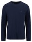 Fynch-Hatton O-Neck Longsleeve Cotton T-Shirt Navy