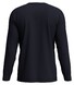 Fynch-Hatton O-Neck Longsleeve Waffle Structure T-Shirt Navy