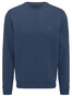 Fynch-Hatton O-Neck Sporty Sweat Pullover Denim Blue
