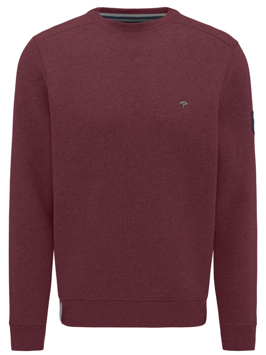Fynch-Hatton O-Neck Sporty Sweat Pullover Indian Red