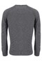 Fynch-Hatton O-Neck Structure Knit Pullover Steel