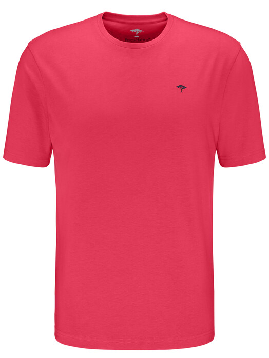 Fynch-Hatton O-Neck T-Shirt Flamingo