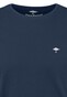 Fynch-Hatton O-Neck T-Shirt Long Sleeve Navy Melange