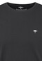 Fynch-Hatton O-Neck T-Shirt Long Sleeve T-Shirt Zwart