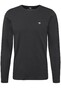 Fynch-Hatton O-Neck T-Shirt Long Sleeve Zwart