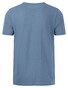 Fynch-Hatton O-Neck Uni Color Cotton T-Shirt Cloud Blue