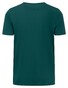 Fynch-Hatton O-Neck Uni Color Cotton T-Shirt Dark Emerald