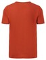 Fynch-Hatton O-Neck Uni Color Cotton T-Shirt Roest