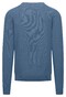 Fynch-Hatton O-Neck Uni Color Fine Texture Pullover Cloud Blue