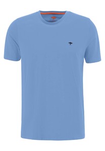 Fynch-Hatton O-Neck Uni Cotton Jersey T-Shirt Light Sky