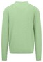 Fynch-Hatton O-Neck Uni Superfine Cotton Pullover Soft Green