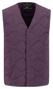 Fynch-Hatton Onion Quilted Body-Warmer Aubergine