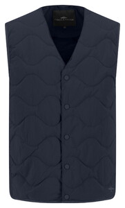 Fynch-Hatton Onion Quilted Body-Warmer Dark Navy