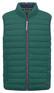 Fynch-Hatton Padded Lightweight Uni Color Body-Warmer Dark Emerald