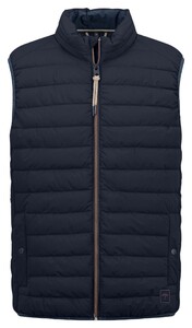 Fynch-Hatton Padded Lightweight Uni Color Body-Warmer Dark Navy