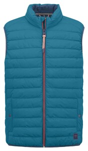 Fynch-Hatton Padded Lightweight Uni Color Body-Warmer Dark Teal