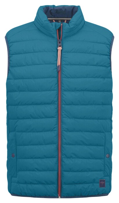 Fynch-Hatton Padded Lightweight Uni Color Body-Warmer Dark Teal